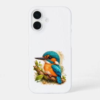 Kingfisher iPhone Case – Colorful Bird Art