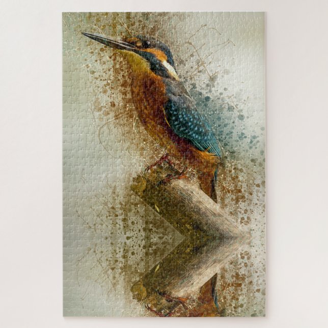 Kingfisher Jigsaw Puzzle (Vertical)