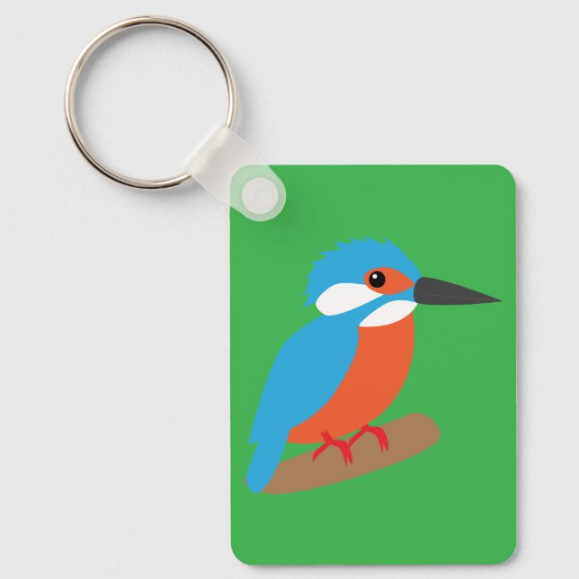 Kingfisher Key Ring (Front)