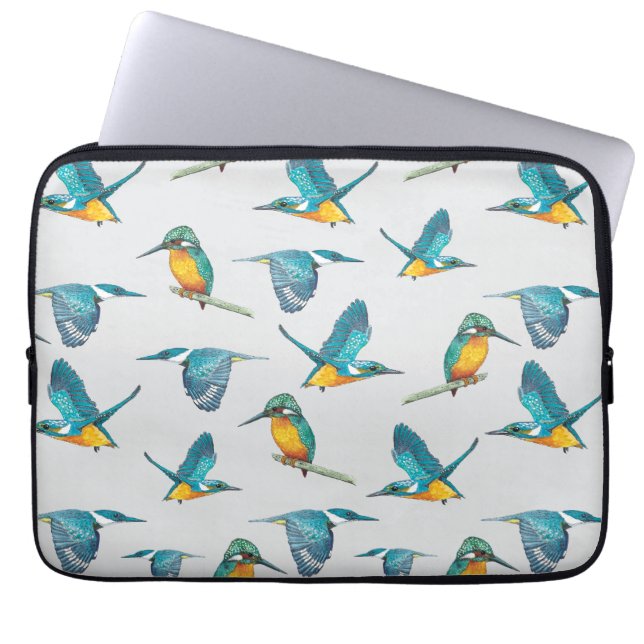 Kingfisher Laptop Sleeve (Front)