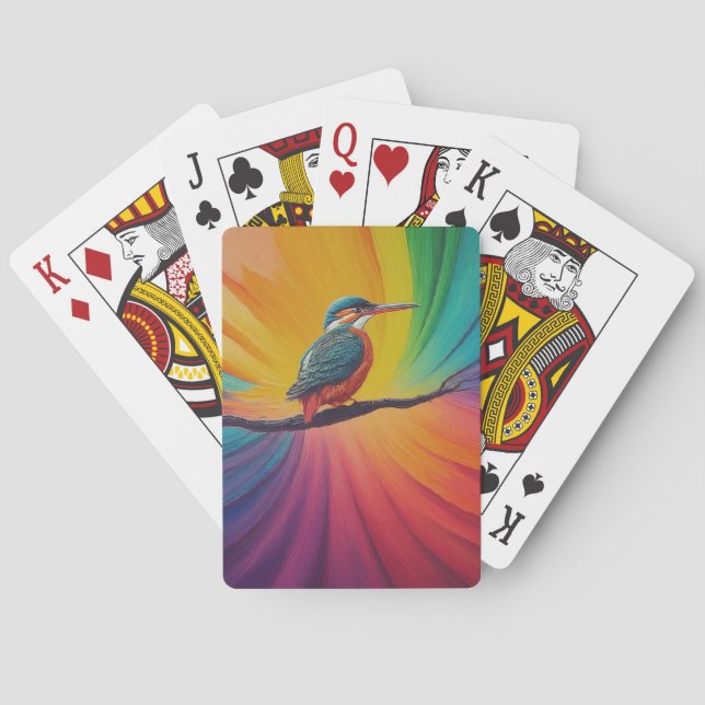 Kingfisher Playing Cards (Back)