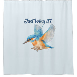 Kingfisher Shower Curtain