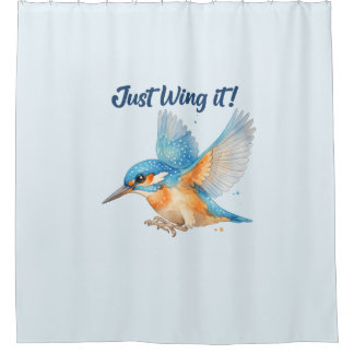 Kingfisher Shower Curtain