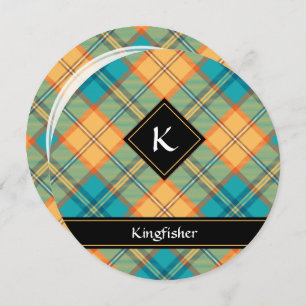 Kingfisher Tartan Invitation