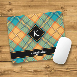 Kingfisher Tartan Mouse Pad