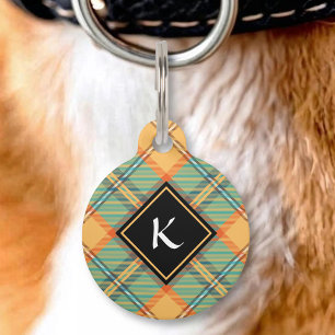 Kingfisher Tartan Pet ID Tag