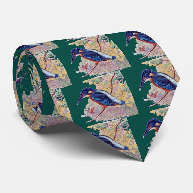 Kingfisher Tie (Rolled)