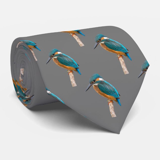 Kingfisher Tie (Rolled)