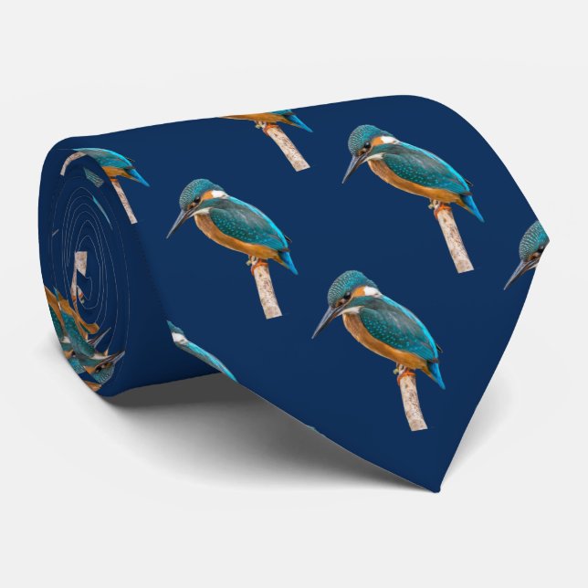 Kingfisher Tie (Rolled)