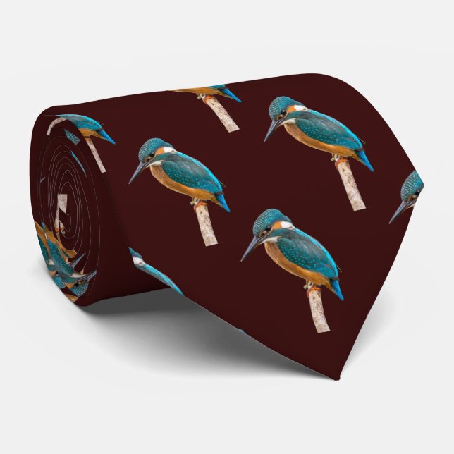 Kingfisher Tie (Rolled)