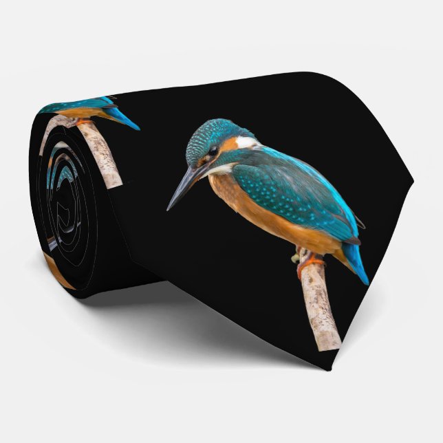 Kingfisher Tie (Rolled)