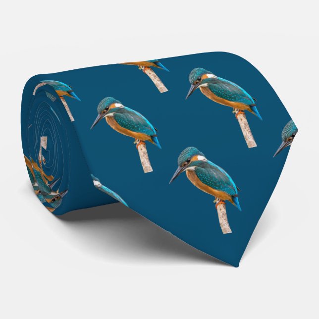 Kingfisher Tie (Rolled)