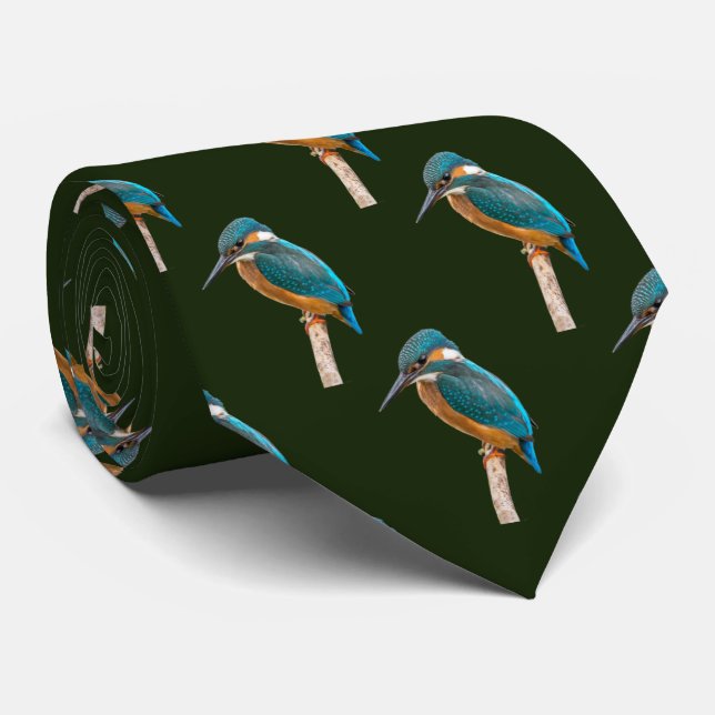 Kingfisher Tie (Rolled)