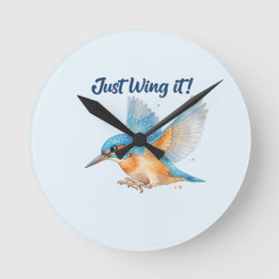 Kingfisher Wall Clock