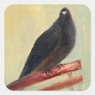 Kingly Court Pigeon 2013 Square Sticker