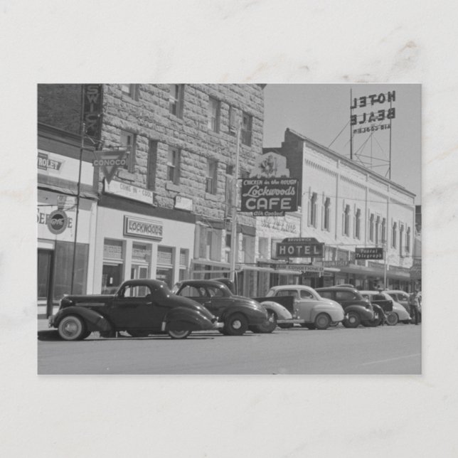 Kingman, Arizona 1943 Postcard (Front)