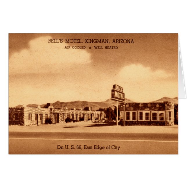 Kingman Arizona Bell's Motel (Front Horizontal)