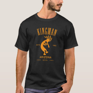 Kingman Arizona Dancing Kokopelli T-Shirt