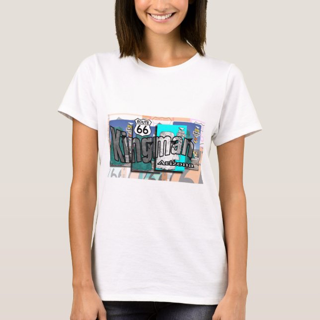 Kingman Arizona Route 66 T-Shirt (Front)