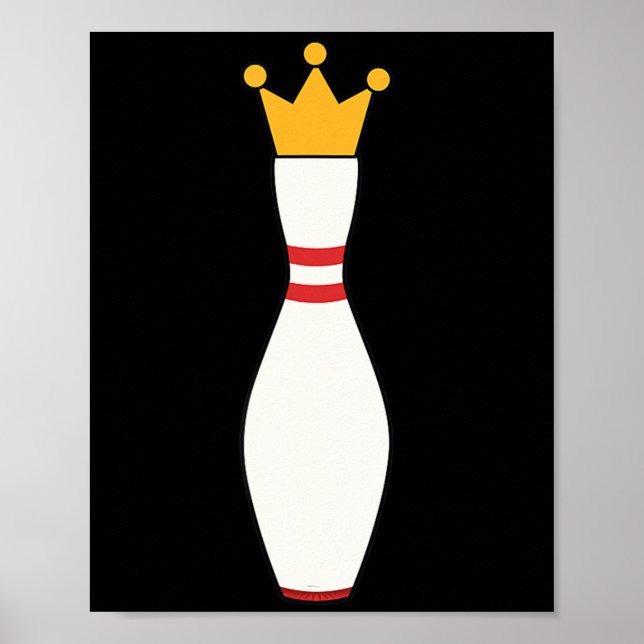 Kingpin  Bowling League Gift Poster (Front)