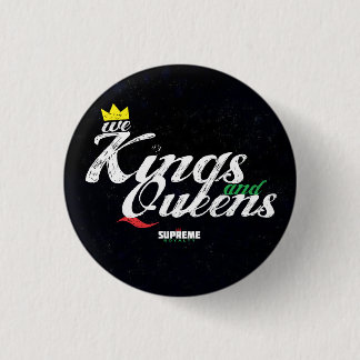 Kings and Queens Button (Pan-Tri Colour)