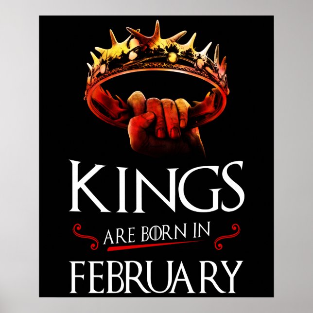 Kings Are Born In February Poster (Front)