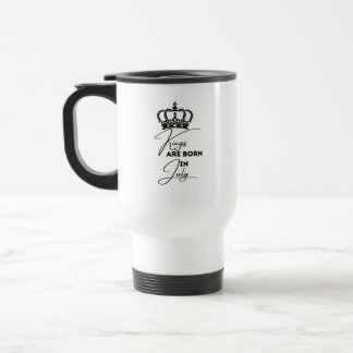 Kings Are Born in July – Birthday Mug for Men