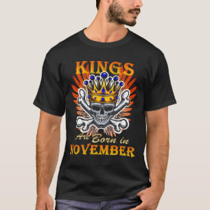 Kings are born in November T-Shirt