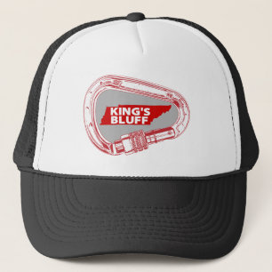 King's Bluff Tennessee Rock Climbing Carabiner Trucker Hat