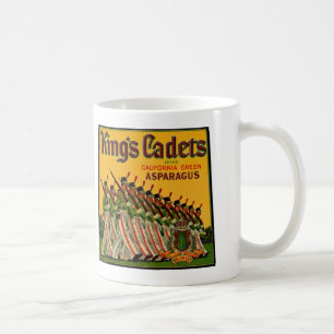 King's Cadets Asparagus Label Coffee Mug