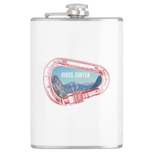 Kings Canyon Climbing Carabiner Hip Flask