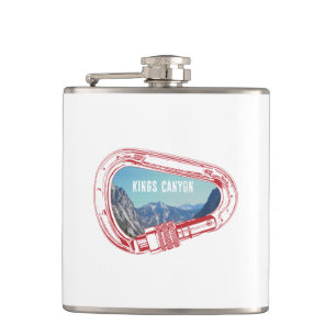 Kings Canyon Climbing Carabiner Hip Flask