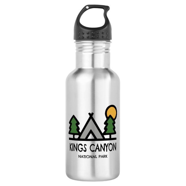 Kings Canyon National Park 532 Ml Water Bottle (Front)