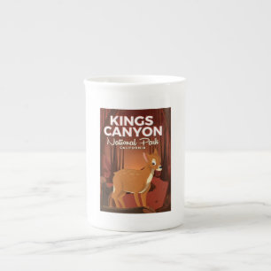 Kings Canyon national park California Bone China Mug