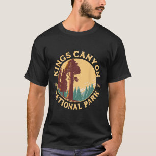 Kings Canyon National Park California Hiking Campi T-Shirt