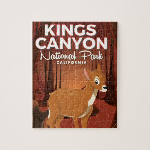 Kings Canyon national park California Jigsaw Puzzle