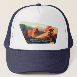 Kings Canyon National Park California Mountains Trucker Hat