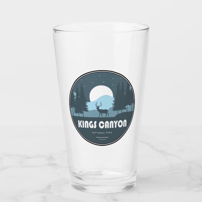 Kings Canyon National Park Deer Glass (Front)