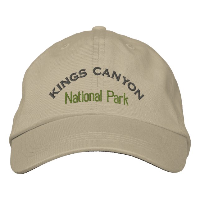 Kings Canyon National Park Embroidered Hat (Front)
