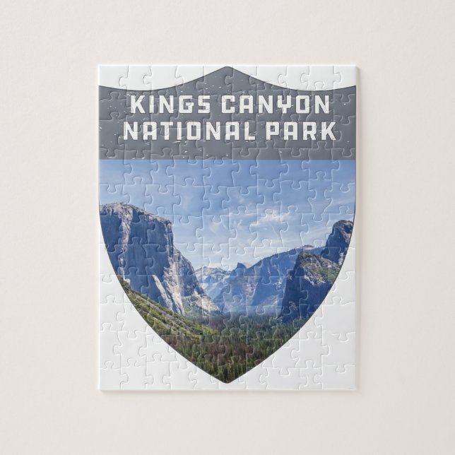 Kings Canyon National Park hiking California Jigsaw Puzzle (Vertical)