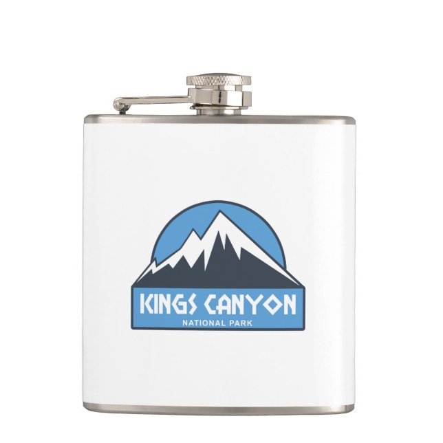 Kings Canyon National Park Hip Flask (Front)