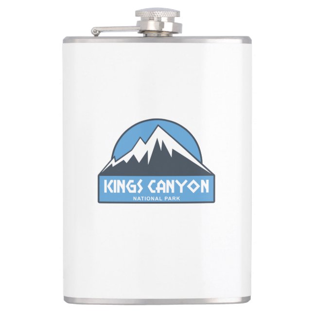 Kings Canyon National Park Hip Flask (Front)