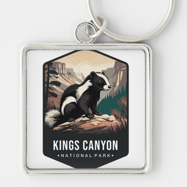 KINGS CANYON NATIONAL PARK KEY RING (Front)
