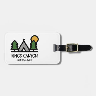Kings Canyon National Park Luggage Tag
