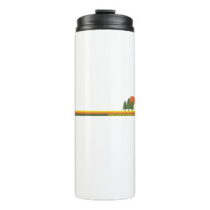 Kings Canyon National Park Pine Trees Sun Thermal Tumbler