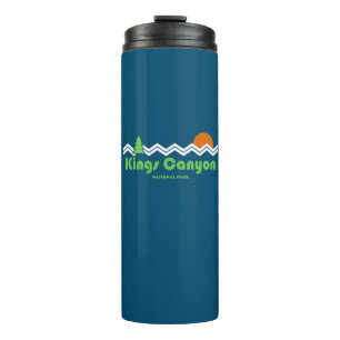 Kings Canyon National Park Retro Thermal Tumbler