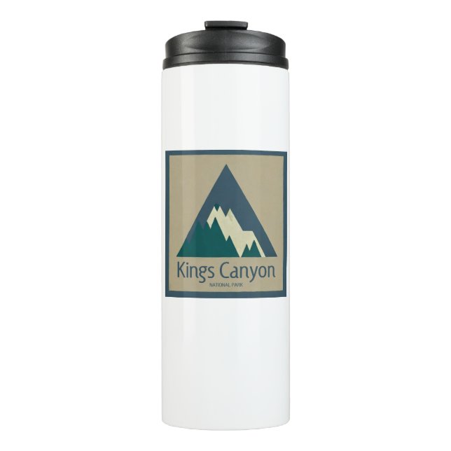Kings Canyon National Park Rustic Thermal Tumbler (Front)