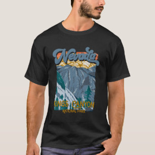 Kings Canyon National Park Silver Nevada State Nv T-Shirt