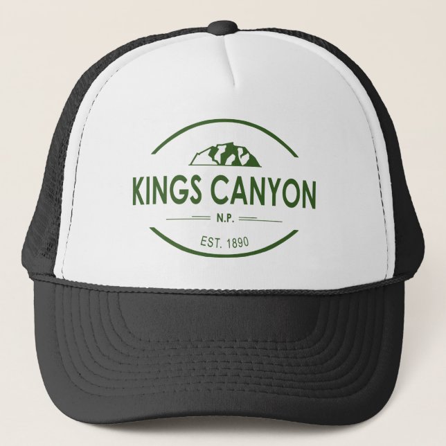 Kings Canyon National Park Trucker Hat (Front)