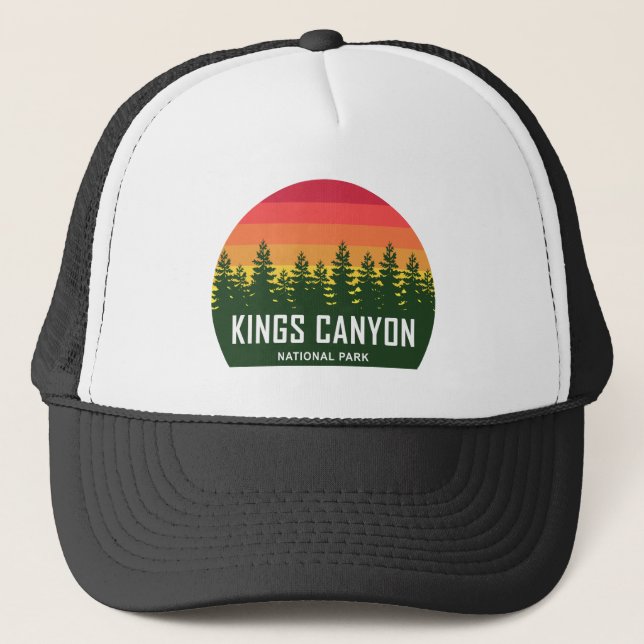 Kings Canyon National Park Trucker Hat (Front)